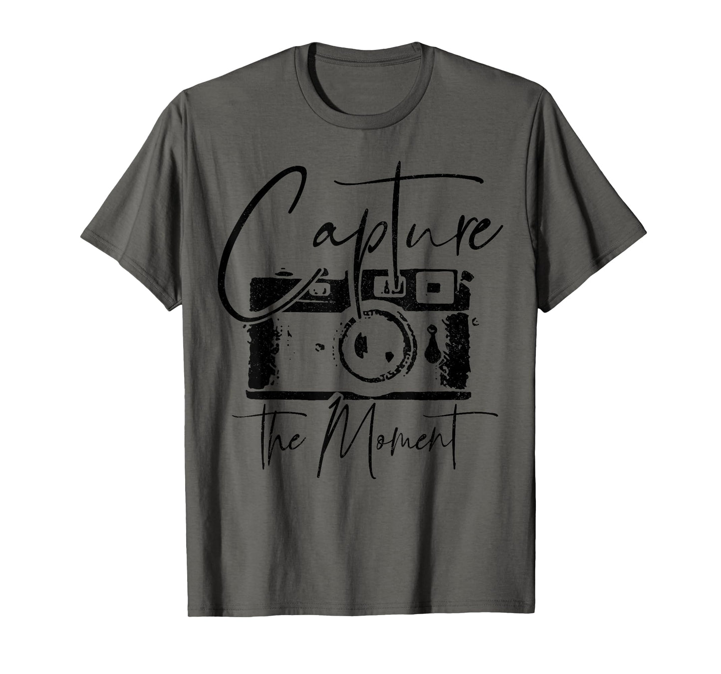 Photographer Gift Capture Moment T-Shirt - Fun Novelty Design for Adults - T-Shirt, Sweatshirt, Hoodie