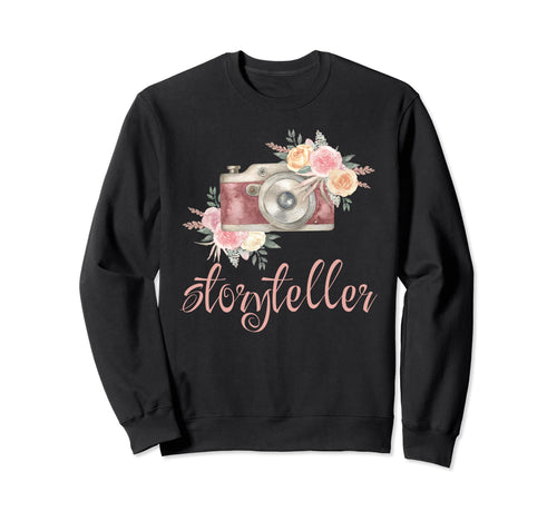 Whimsical Storyteller Photography Sweatshirt - Trendy Graphic for Adults - T-Shirt, Sweatshirt, Hoodie