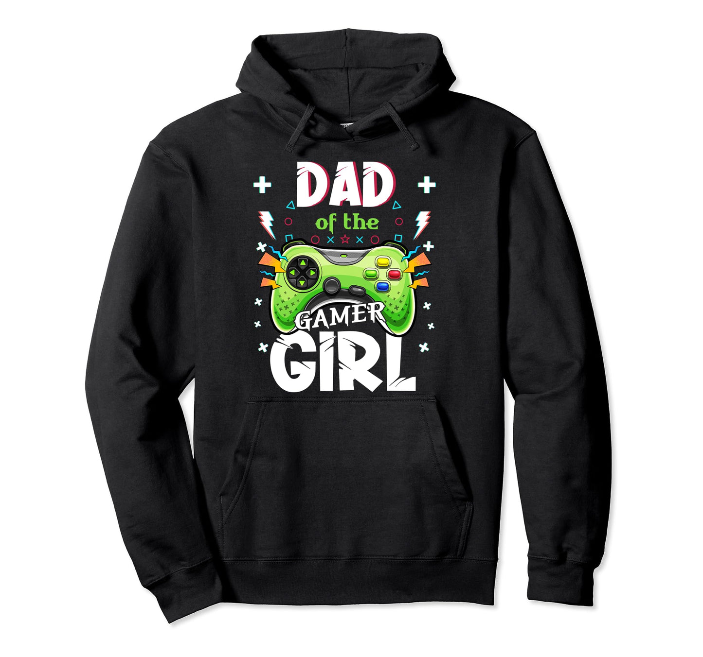 Dad Birthday Gamers Video Games Father Day Hoodie - Novelty Apparel Unisex - T-Shirt, Sweatshirt, Hoodie