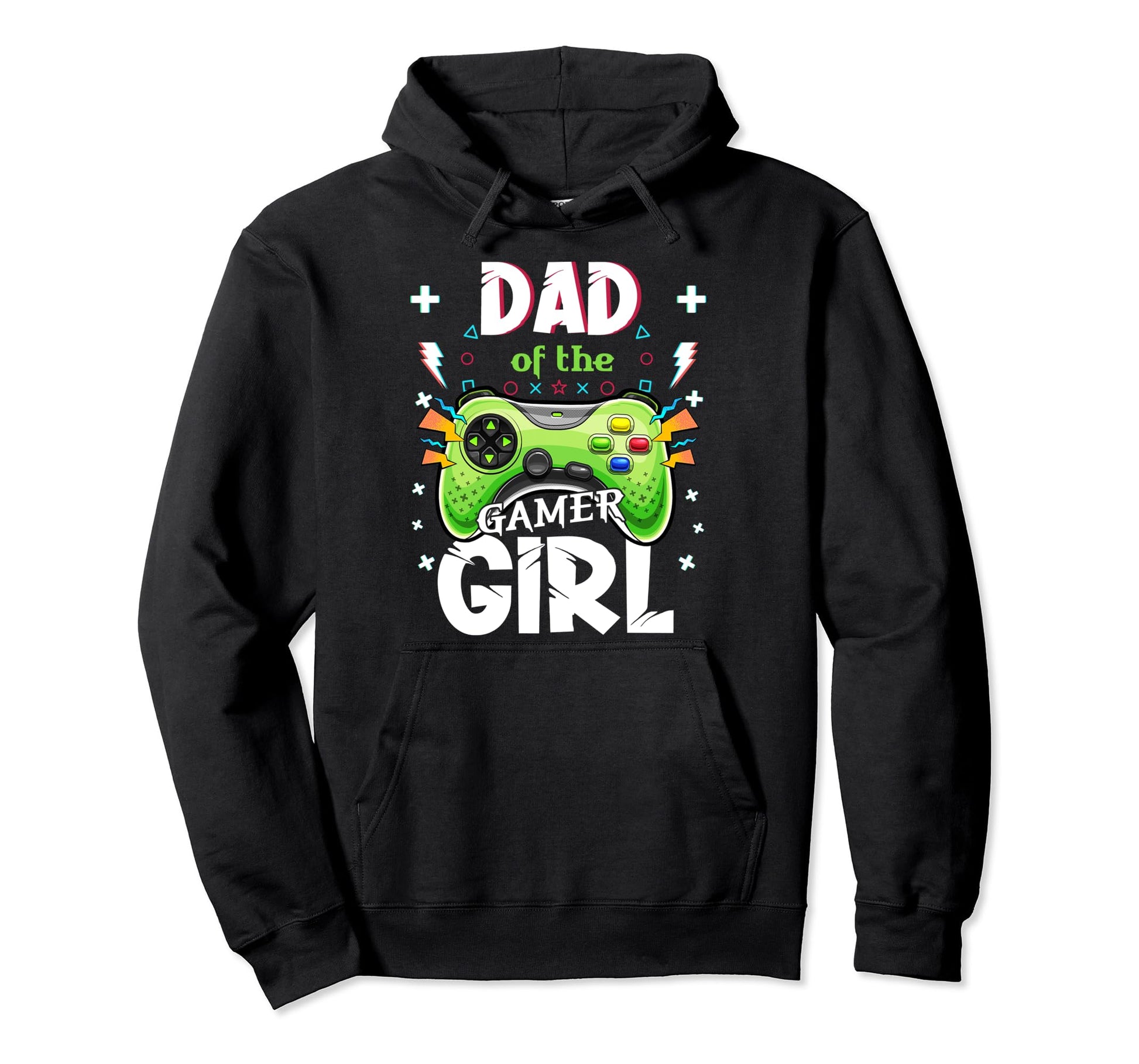 Dad Birthday Gamers Video Games Father Day Hoodie - Novelty Apparel Unisex - T-Shirt, Sweatshirt, Hoodie