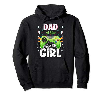 Dad Birthday Gamers Video Games Father Day Hoodie - Novelty Apparel Unisex - T-Shirt, Sweatshirt, Hoodie