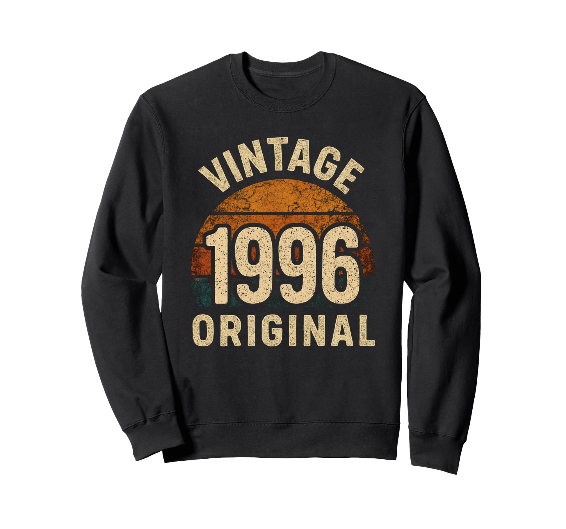 1996 Original Distressed Grunge Sweatshirt - Casual Everyday Wear Men Women - T-Shirt, Sweatshirt, Hoodie