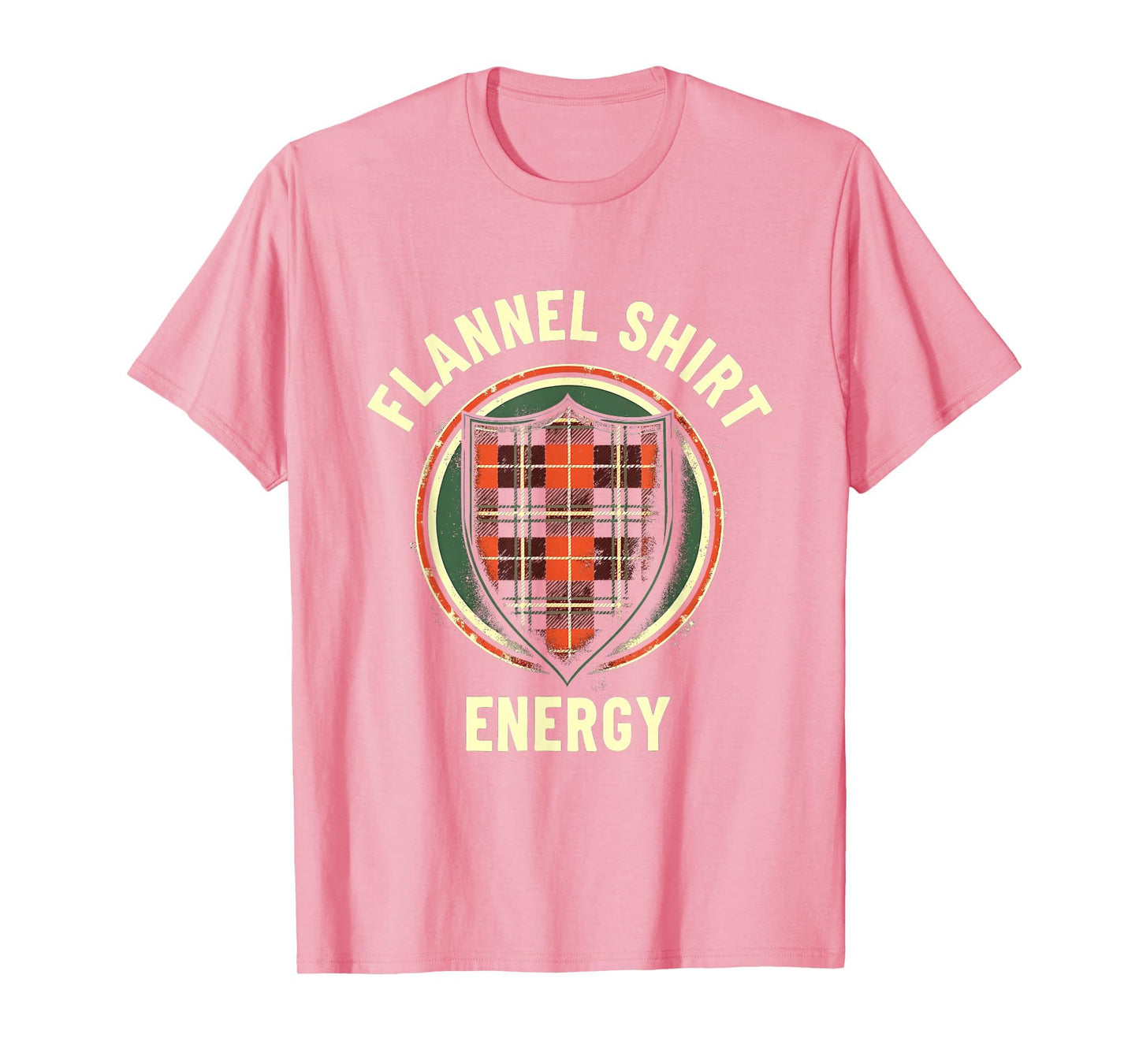 Flannel Energy 90S T-Shirt - Unique Graphic Men Women - T-Shirt, Sweatshirt, Hoodie
