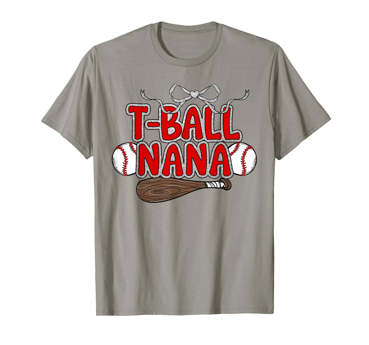 T Ball Nana Baseball Ballpark Softball T-Shirt - Trendy Graphic Unisex - T-Shirt, Sweatshirt, Hoodie