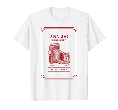 Analog Photography Art Soul T-Shirt - Casual Everyday Wear for Adults - T-Shirt, Sweatshirt, Hoodie