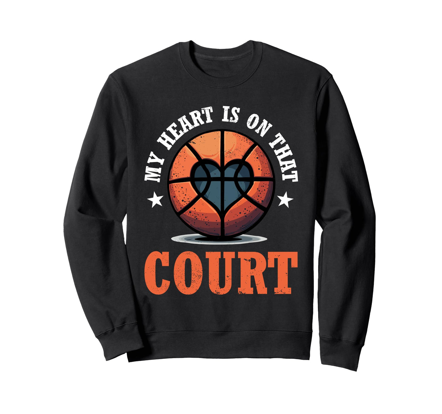 Fathers Day Basketball Dad Game Sweatshirt - Aesthetic Graphic Men Women - T-Shirt, Sweatshirt, Hoodie