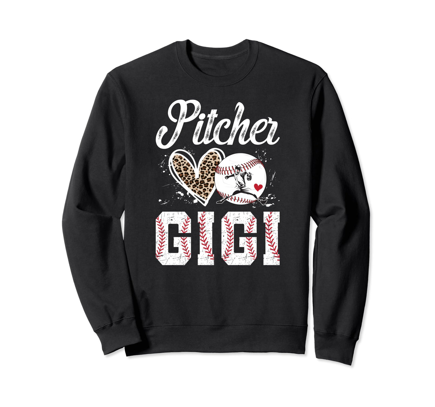 Baseball Pitcher Gigi Baseball Pitcher Sweatshirt - Unique Graphic Unisex - T-Shirt, Sweatshirt, Hoodie