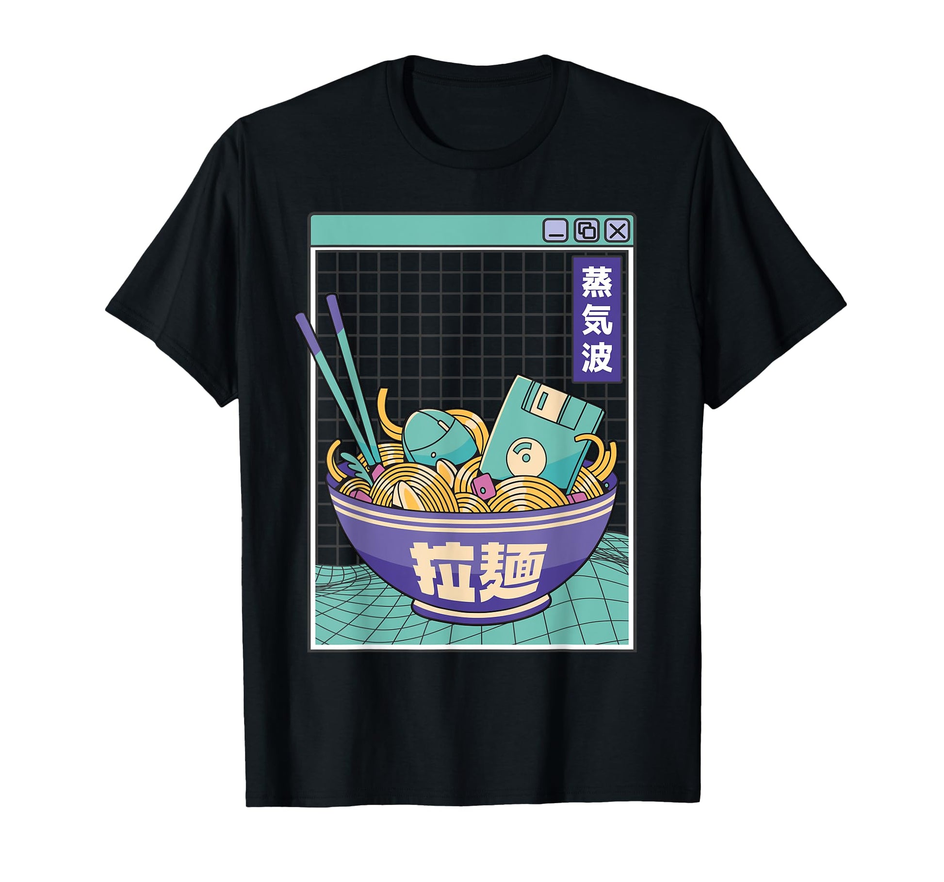 Ramen Noodles Bowl Kawaii Weirdcore T-Shirt - Streetwear Style Men Women - T-Shirt, Sweatshirt, Hoodie