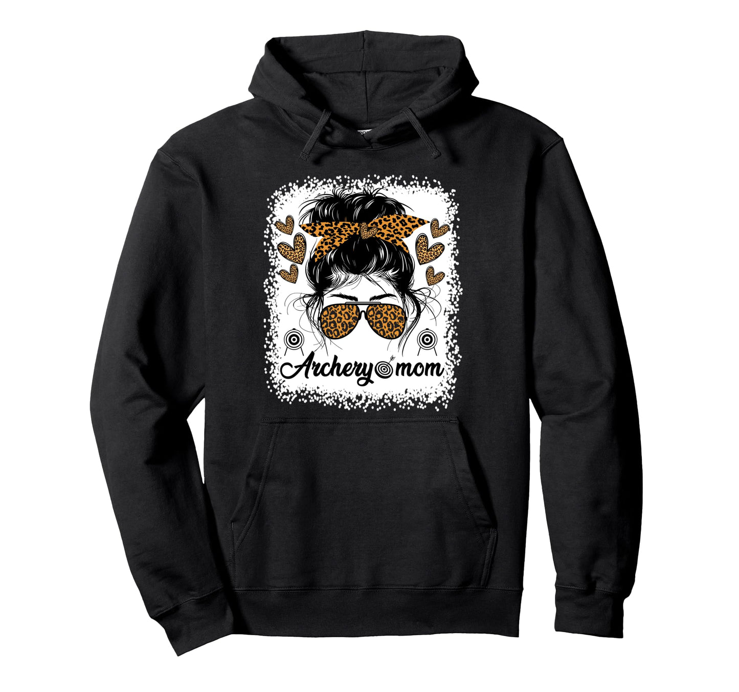 Archery Mom Archer Bowhunter Stylish Hoodie - Aesthetic Graphic for Adults - T-Shirt, Sweatshirt, Hoodie