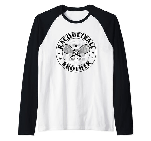 Playing Racquetball Brother T-Shirt - Custom Art Print for Adults - T-Shirt, Sweatshirt, Hoodie
