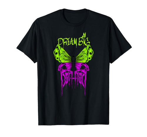 Butterfly Dream Big Y2K Grunge Aesthetic T-Shirt - Minimalist Print Unisex - T-Shirt, Sweatshirt, Hoodie