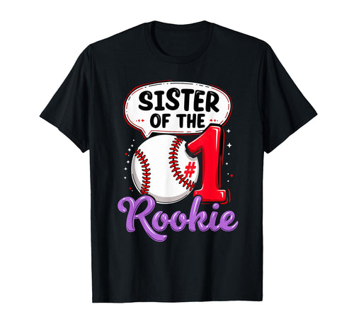 Aunt Rookie 1St Birthday Baseball T-Shirt - Trendy Graphic for Adults - T-Shirt, Sweatshirt, Hoodie