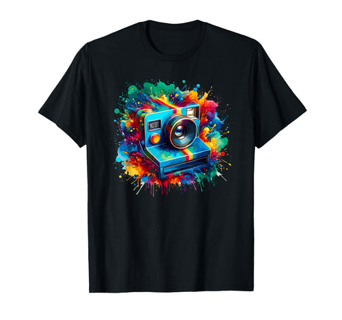 Camera Photographer Photography T-Shirt - Casual Everyday Wear Unisex - T-Shirt, Sweatshirt, Hoodie