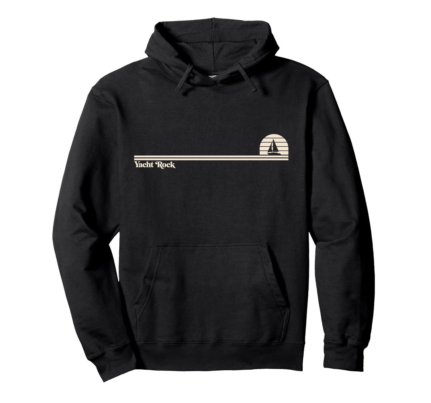 Yacht Rock Sunset Sailboat Smooth Hoodie - Custom Art Print Men Women - T-Shirt, Sweatshirt, Hoodie