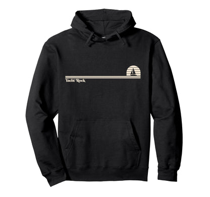 Yacht Rock Sunset Sailboat Smooth Hoodie - Custom Art Print Men Women - T-Shirt, Sweatshirt, Hoodie