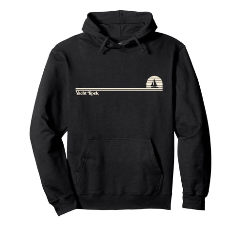 Yacht Rock Sunset Sailboat Smooth Hoodie - Custom Art Print Men Women - T-Shirt, Sweatshirt, Hoodie