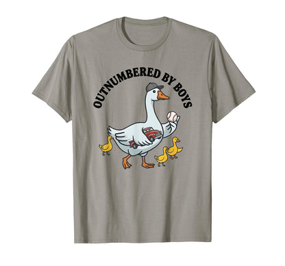 Outnumbered Goose Funny Mom Life T-Shirt - Unique Graphic for Adults - T-Shirt, Sweatshirt, Hoodie