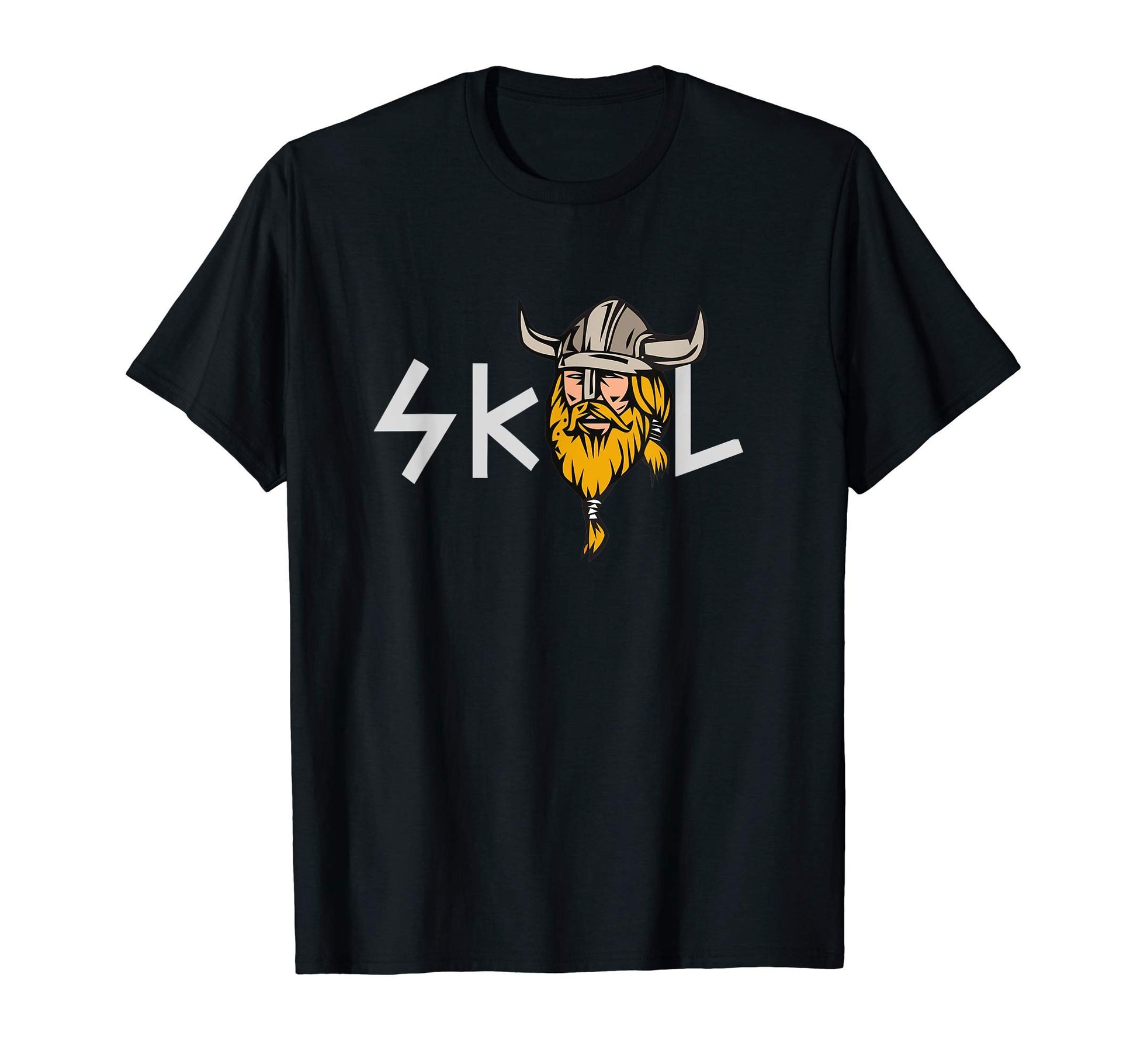 Skol Viking Typography Nordic Gift T-Shirt - Aesthetic Graphic Men Women - T-Shirt, Sweatshirt, Hoodie