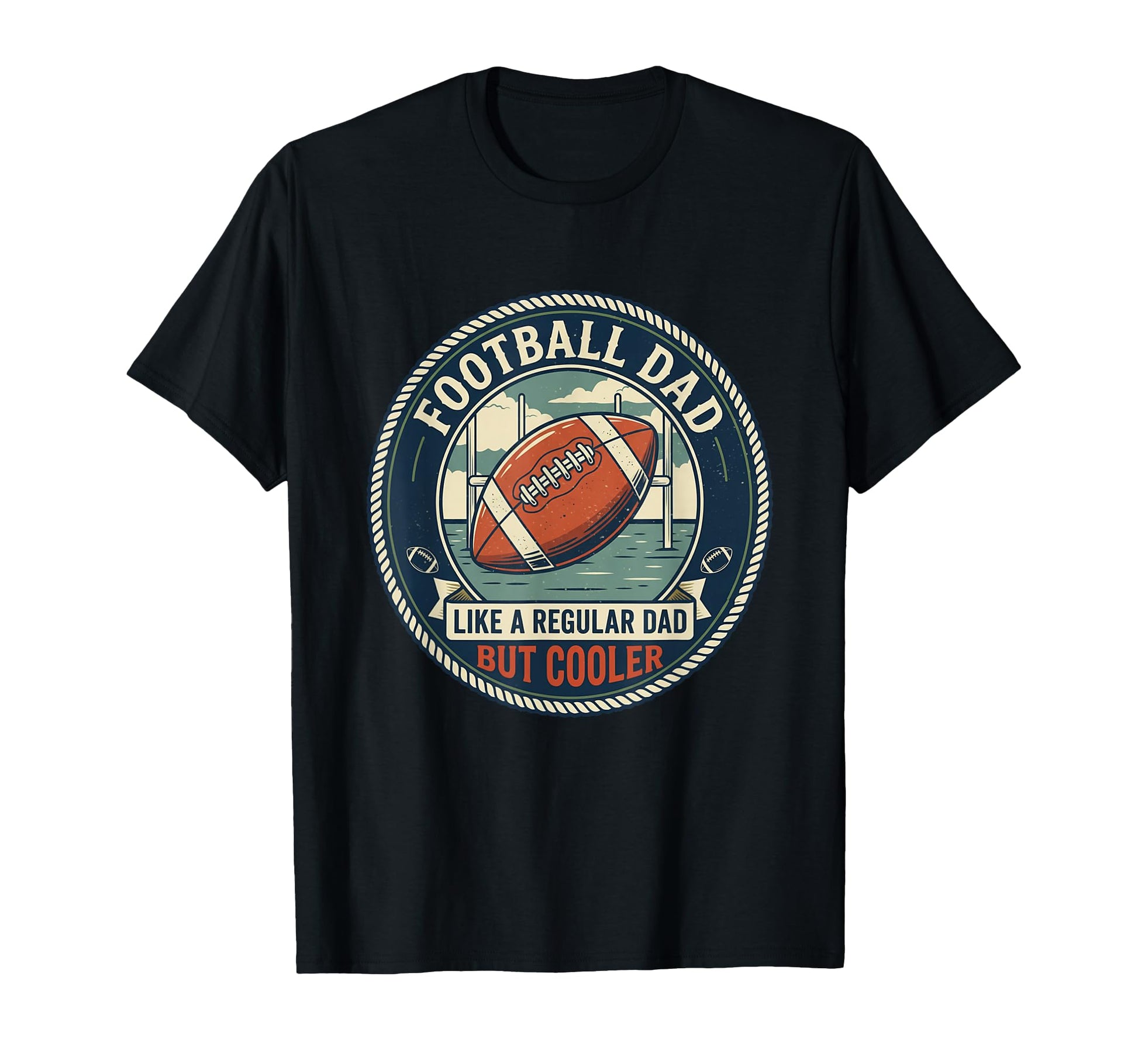 Football Dad Touchdown Quarterback T-Shirt - Minimalist Print Unisex - T-Shirt, Sweatshirt, Hoodie