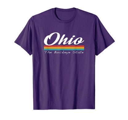 Ohio Stripes T-Shirt - Minimalist Print Men Women - T-Shirt, Sweatshirt, Hoodie