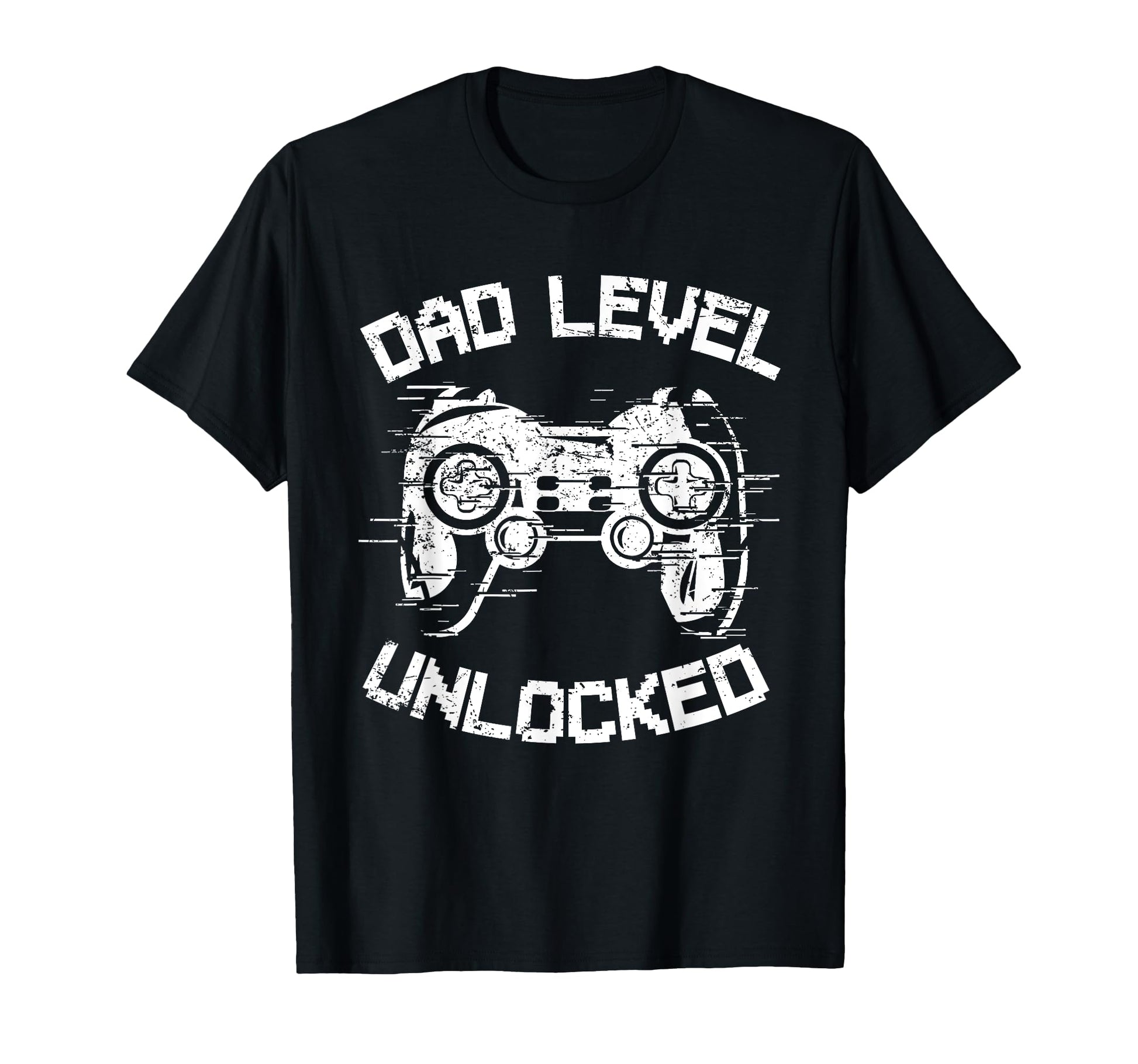 Dad Level Unlocked Gaming T-Shirt - Casual Everyday Wear for Adults - T-Shirt, Sweatshirt, Hoodie