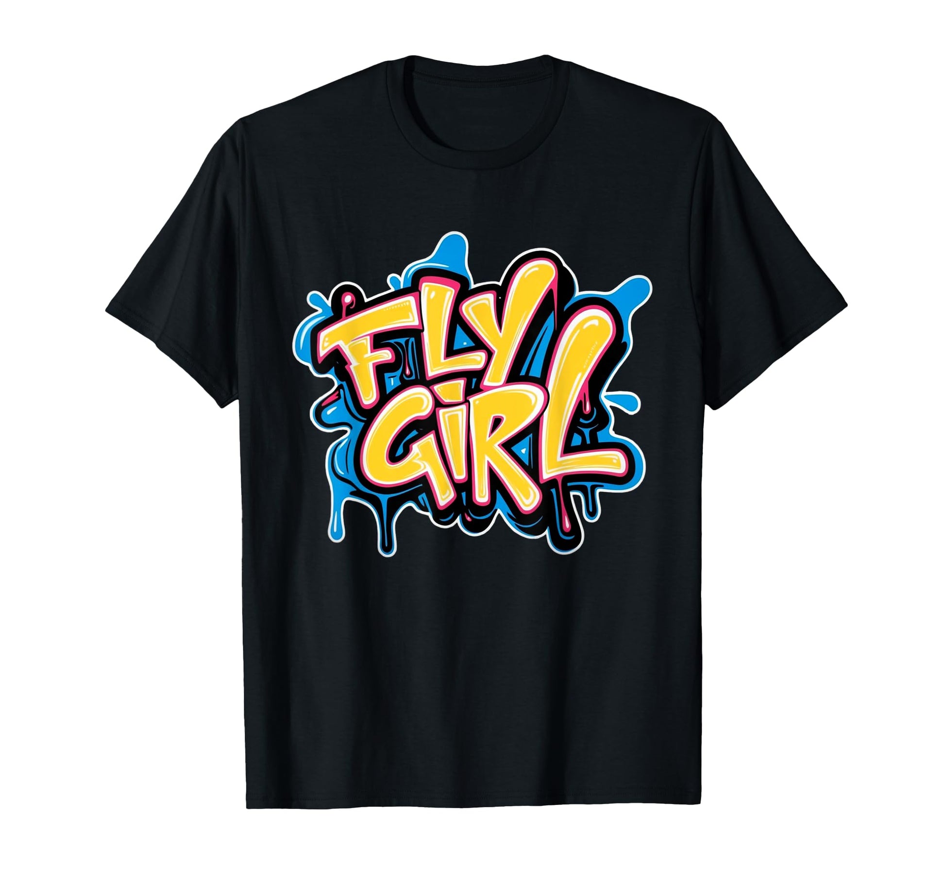 Fly 80S 90S Old School Hip Hop Graffiti T-Shirt - Fun Novelty Design Unisex - T-Shirt, Sweatshirt, Hoodie