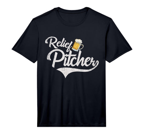 Mens Relief Pitcher Beer And T-Shirt - Custom Art Print for Adults - T-Shirt, Sweatshirt, Hoodie