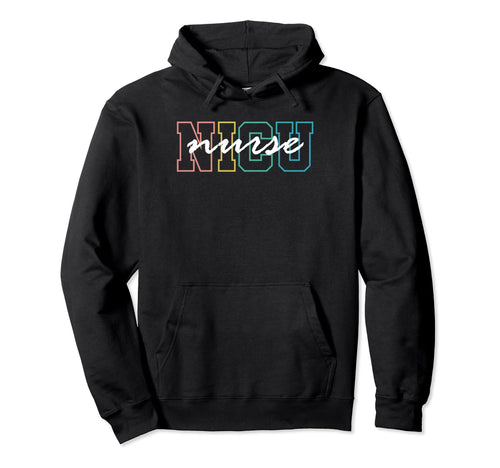 Nicu Nurse Icu Neonatal Boho Rainbow Hoodie - Novelty Apparel Men Women - T-Shirt, Sweatshirt, Hoodie