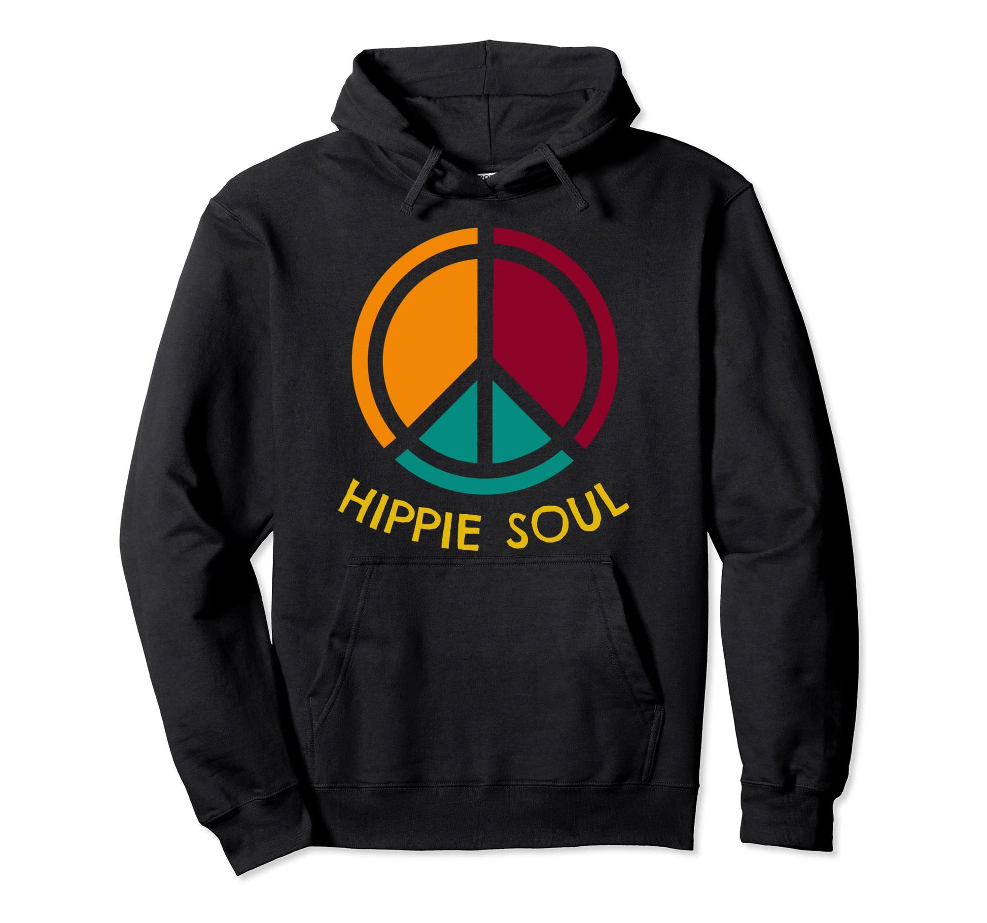 Hippie Soul Peace And Love Peace Sign Hoodie - Graphic Print Unisex - T-Shirt, Sweatshirt, Hoodie
