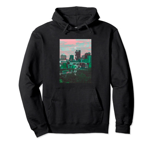 Minnesota Vaporwave Aesthetic Hoodie - Minimalist Print for Adults - T-Shirt, Sweatshirt, Hoodie