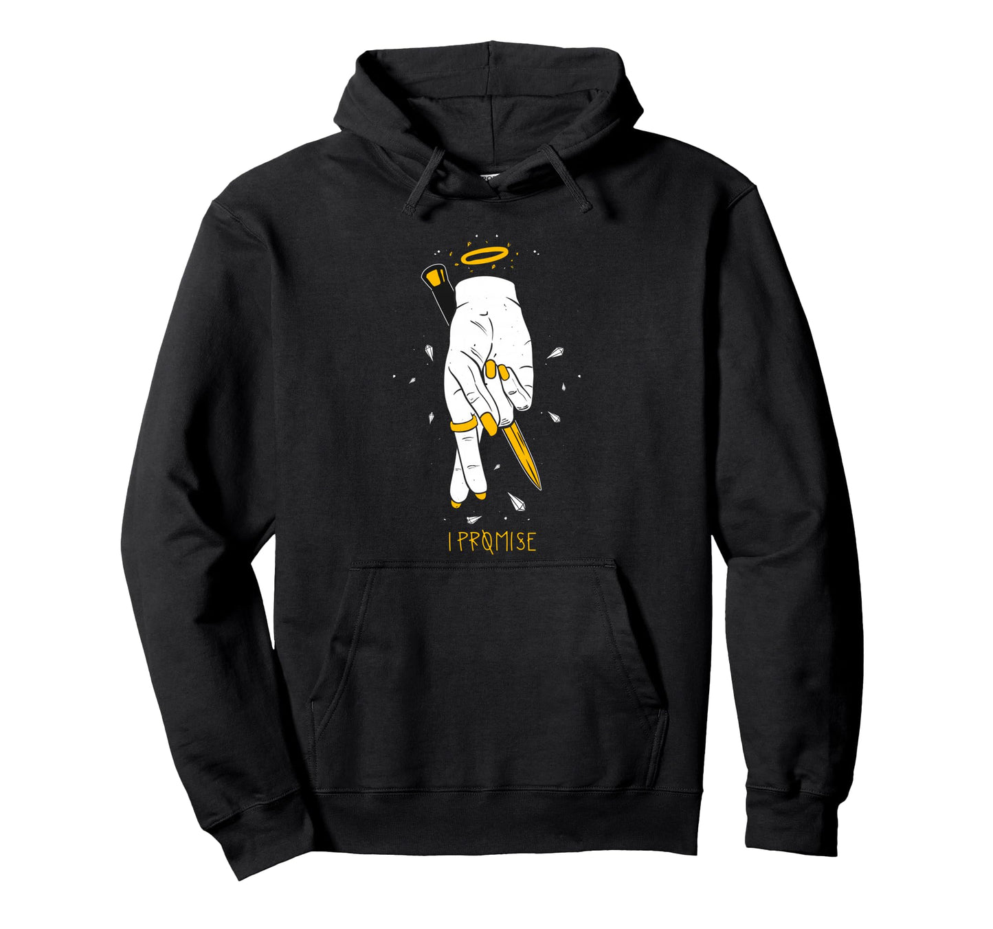 I Promise Aesthetic Edgy Streetwear Hoodie - Custom Art Print Unisex - T-Shirt, Sweatshirt, Hoodie