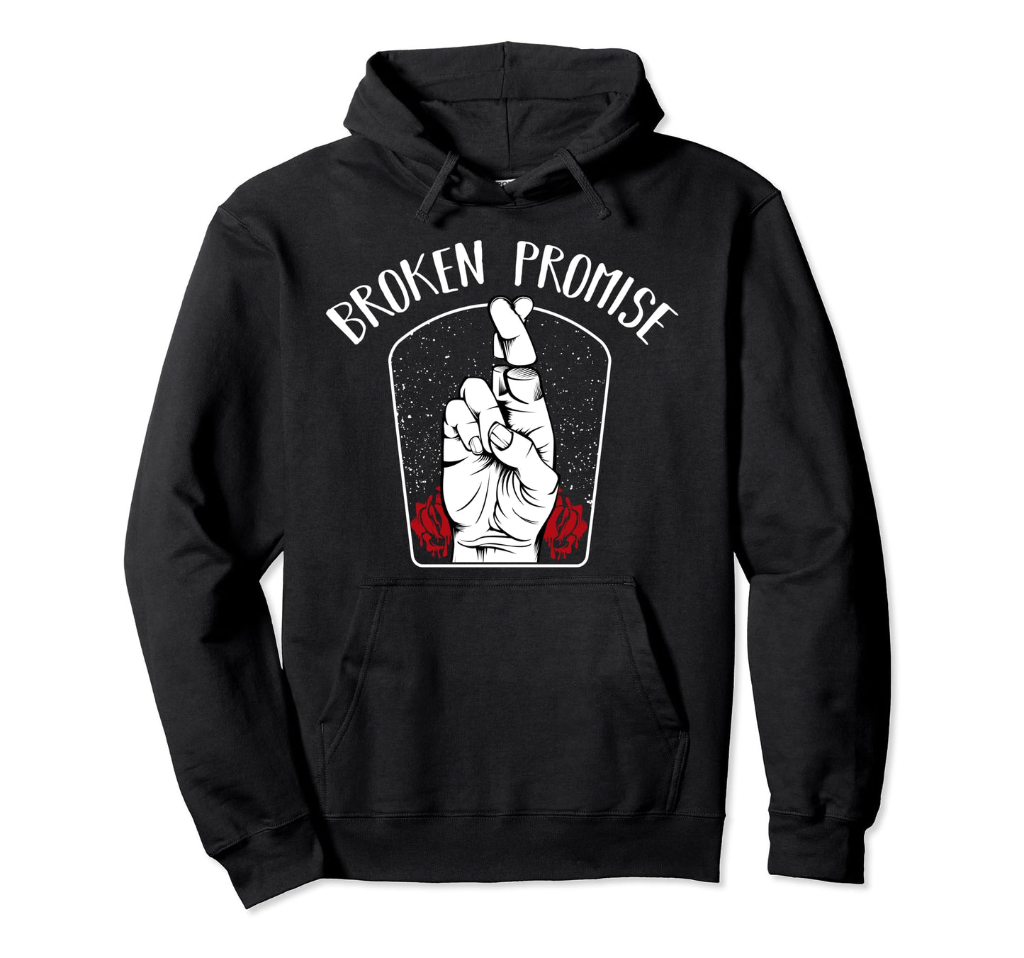Broken Promise Aesthetic Vaporwave Hoodie - Casual Everyday Wear Unisex - T-Shirt, Sweatshirt, Hoodie