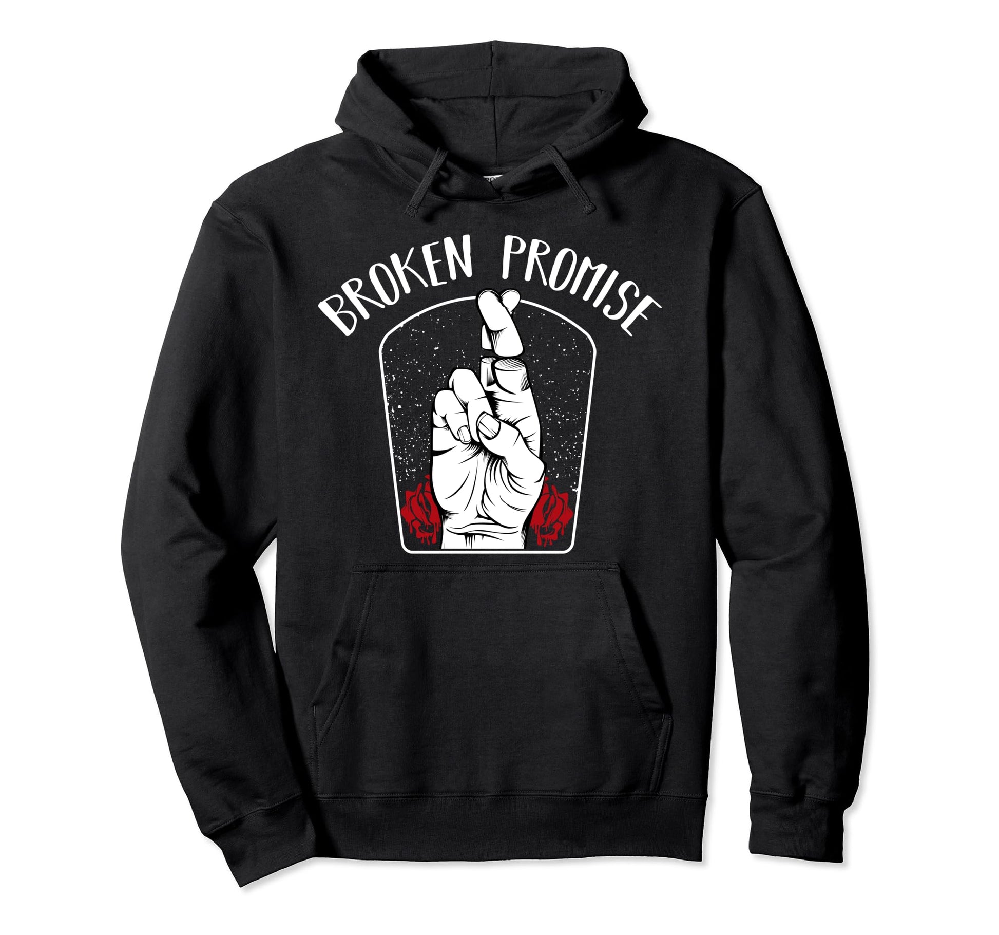 Broken Promise Aesthetic Vaporwave Hoodie - Casual Everyday Wear Unisex - T-Shirt, Sweatshirt, Hoodie