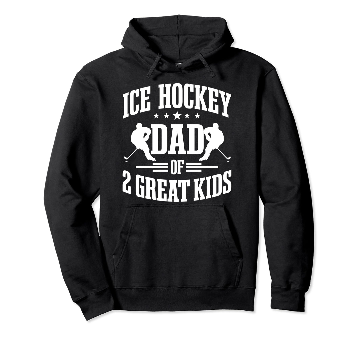 Ice Hockey Dad Team Player Sport Game Hoodie - Custom Art Print Unisex - T-Shirt, Sweatshirt, Hoodie