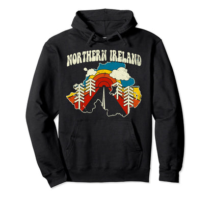 Northern Ireland Irish Country Hoodie - Aesthetic Graphic for Adults - T-Shirt, Sweatshirt, Hoodie