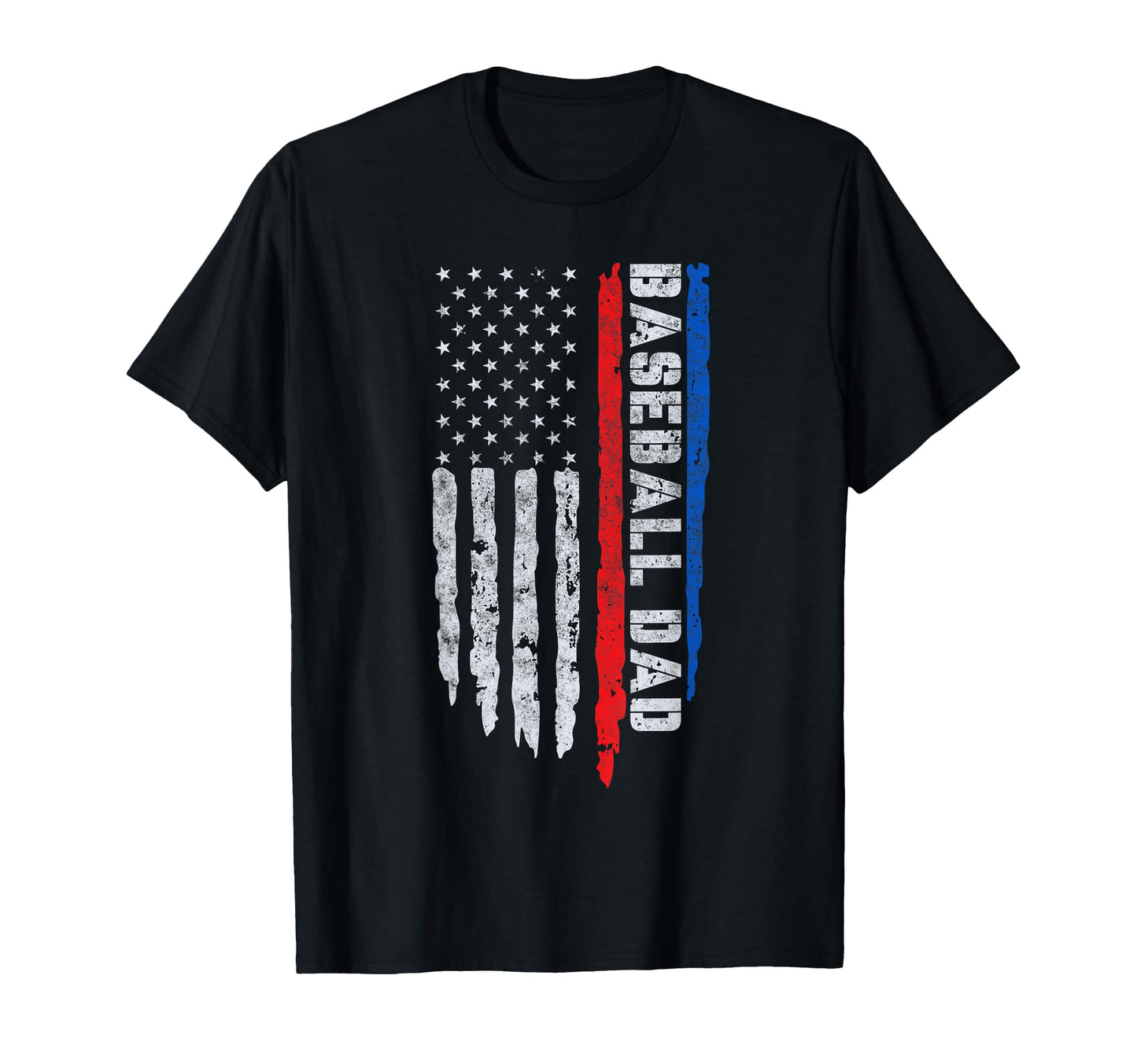 Baseball Us Flag Baseball Dad Player T-Shirt - Aesthetic Graphic Men Women - T-Shirt, Sweatshirt, Hoodie