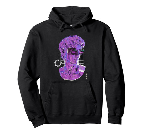 Aesthetic Vaporwave Abstract David Hoodie - Custom Art Print for Adults - T-Shirt, Sweatshirt, Hoodie