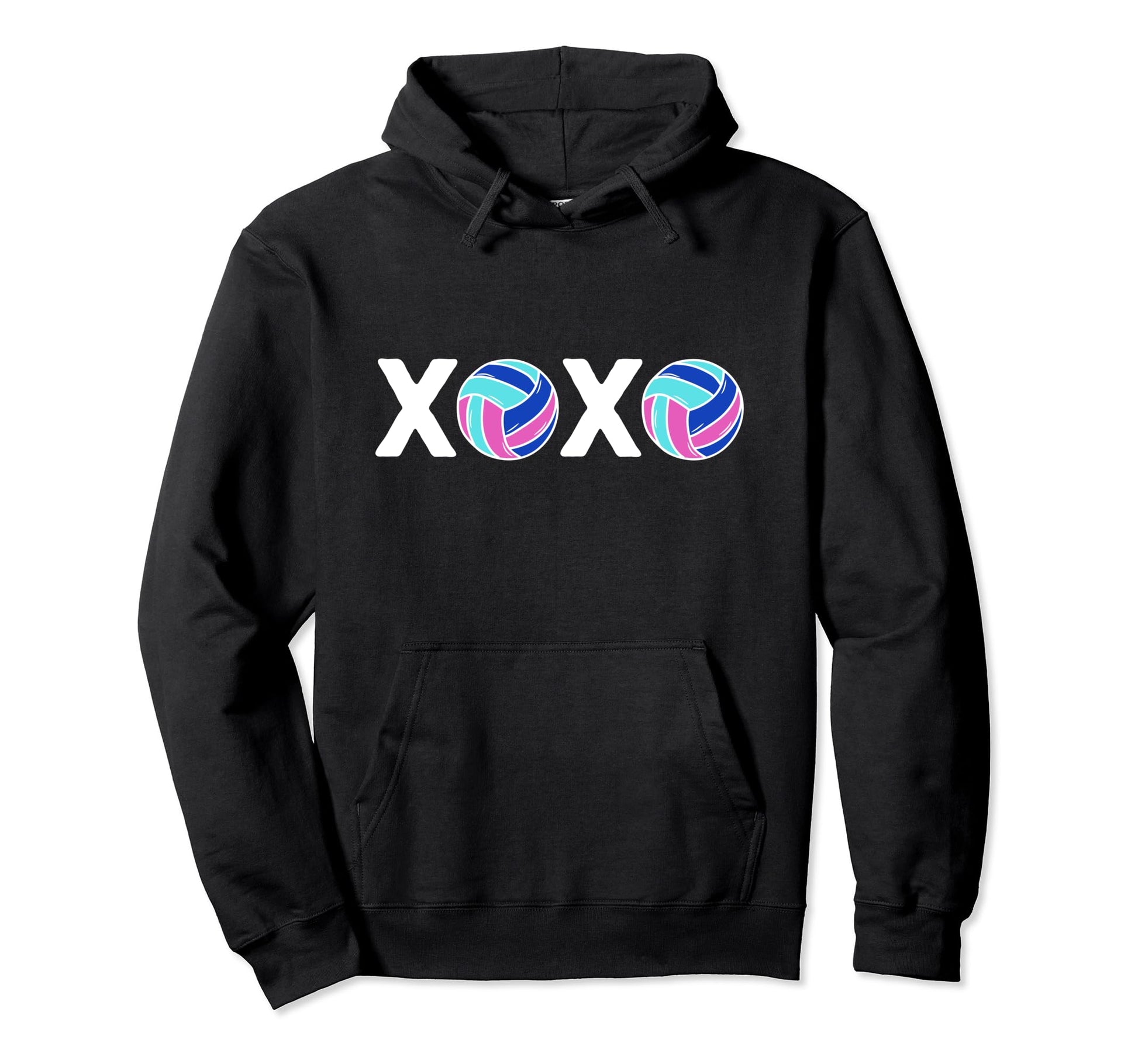 Volleyball Xoxo Players And Moms Gameday Hoodie - Trendy Graphic Unisex - T-Shirt, Sweatshirt, Hoodie
