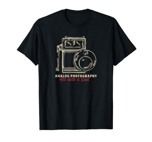 Analog Photography Art Soul Camera T-Shirt - Custom Art Print Unisex - T-Shirt, Sweatshirt, Hoodie