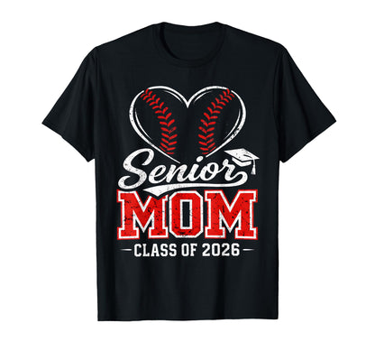 Senior Mom 2026 Final Inning T-Shirt - Casual Everyday Wear Men Women - T-Shirt, Sweatshirt, Hoodie