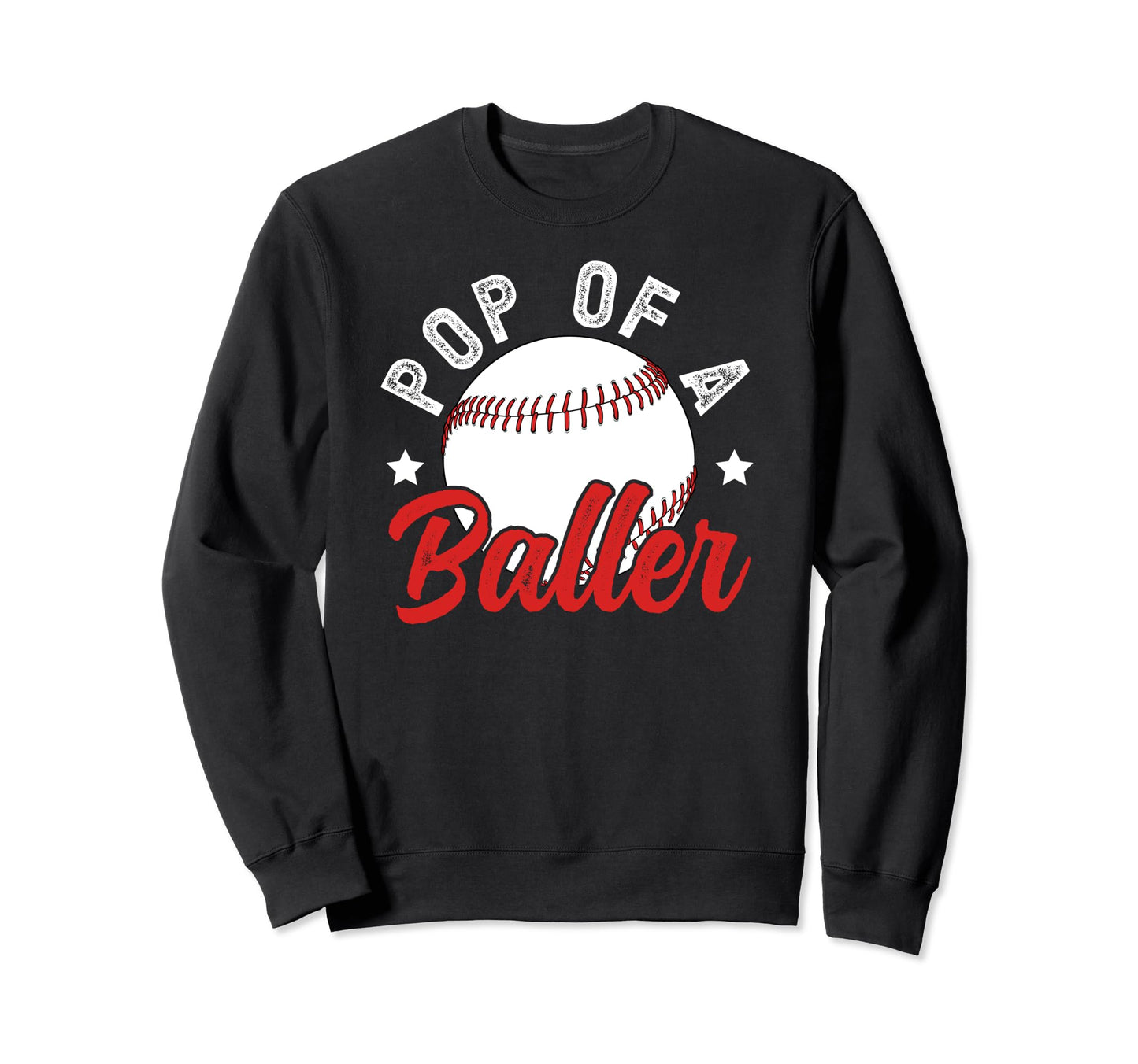 Pop Baller Baseball Pop Baseball Sweatshirt - Unique Graphic Men Women - T-Shirt, Sweatshirt, Hoodie