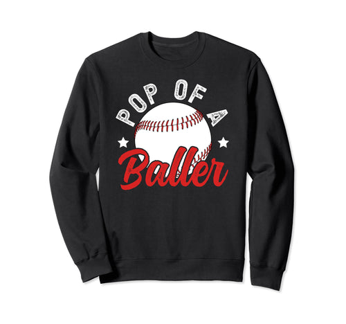 Pop Baller Baseball Pop Baseball Sweatshirt - Unique Graphic Men Women - T-Shirt, Sweatshirt, Hoodie