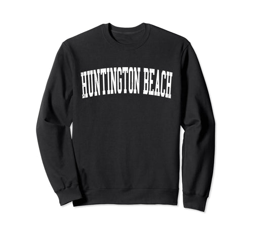 Huntington Wv Distressed White Varsity Sweatshirt - Unique Graphic Unisex - T-Shirt, Sweatshirt, Hoodie