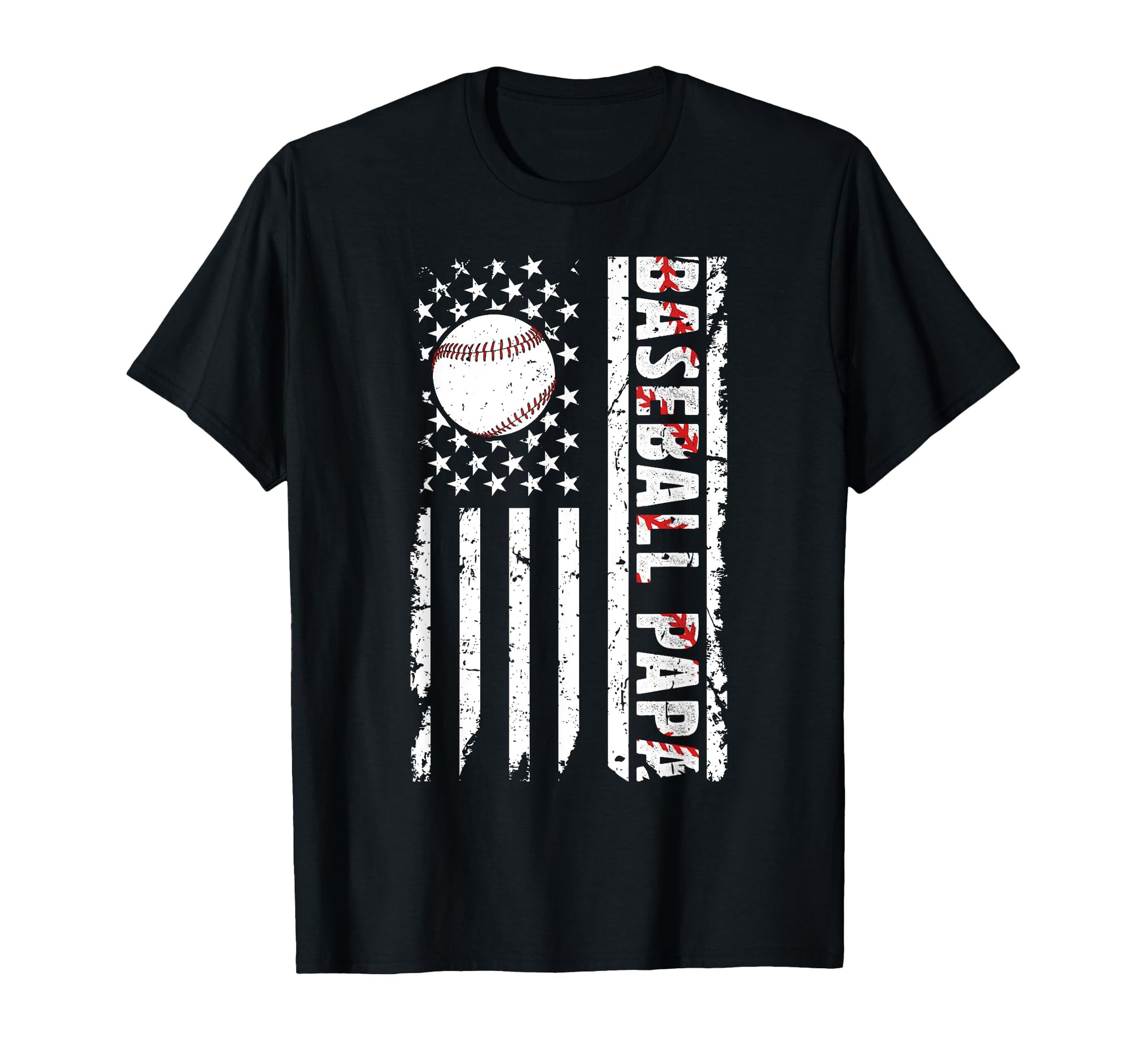 Baseball Papa Baseball Player Papa Us T-Shirt - Aesthetic Graphic Unisex - T-Shirt, Sweatshirt, Hoodie