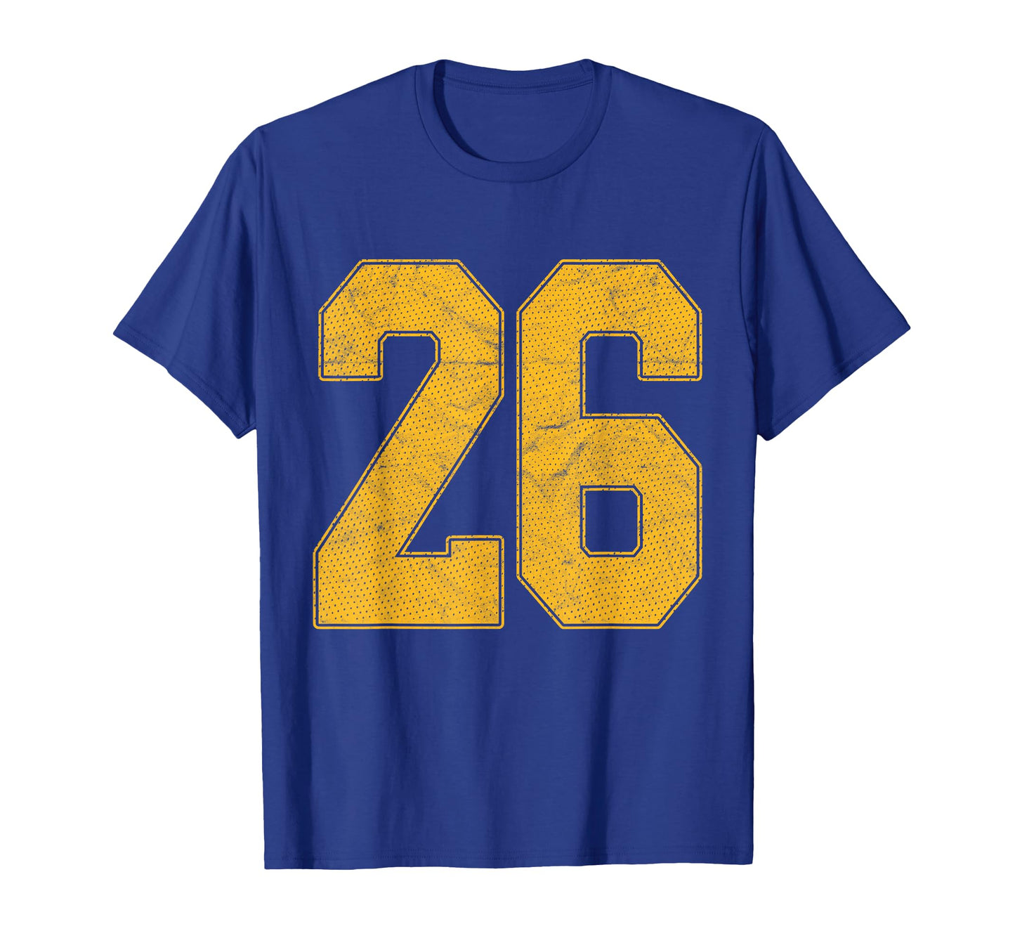 Number 26 Numbered Uniform Sports Team T-Shirt - Graphic Print Men Women - T-Shirt, Sweatshirt, Hoodie