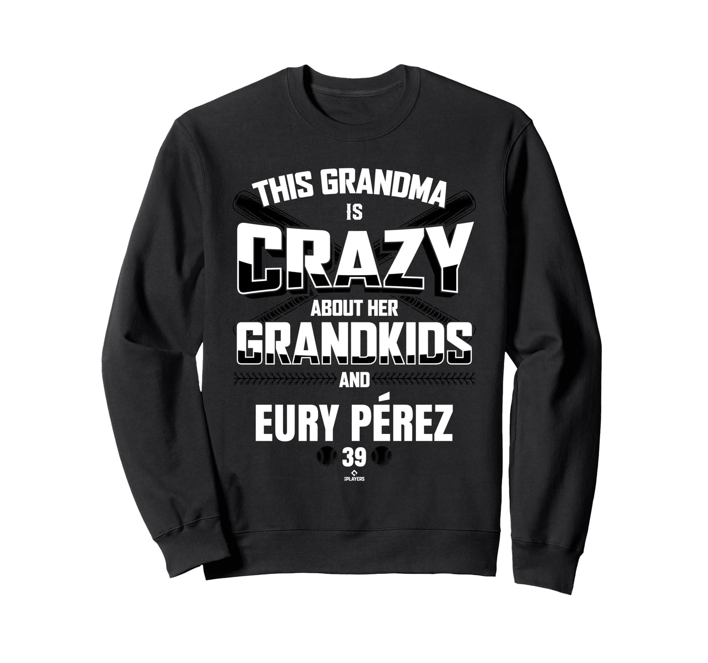 Grandma Crazy Eury P Rez Miami Sweatshirt - Minimalist Print Men Women - T-Shirt, Sweatshirt, Hoodie
