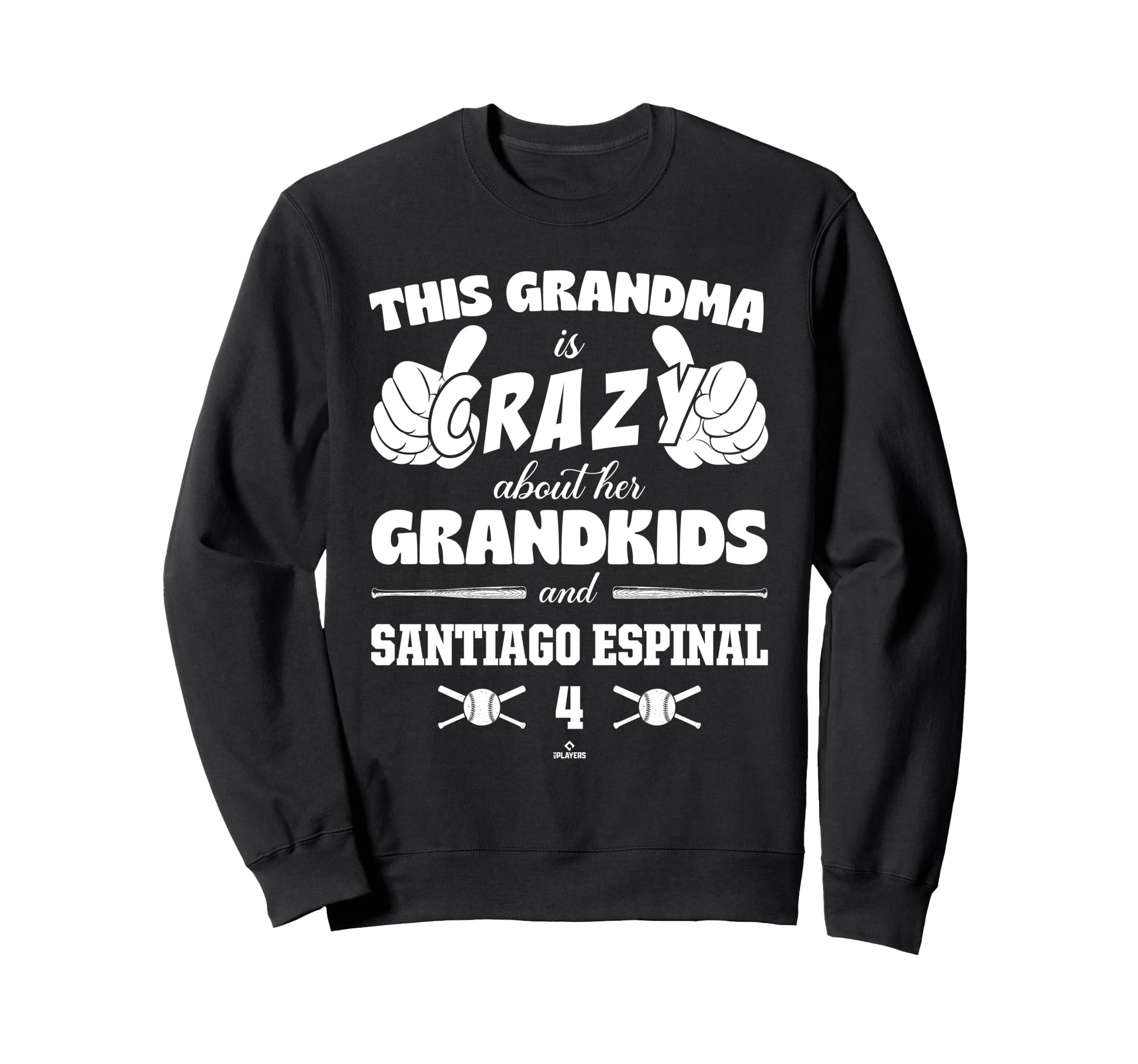 Grandma Crazy Santiago Espinal Sweatshirt - Trendy Graphic for Adults - T-Shirt, Sweatshirt, Hoodie