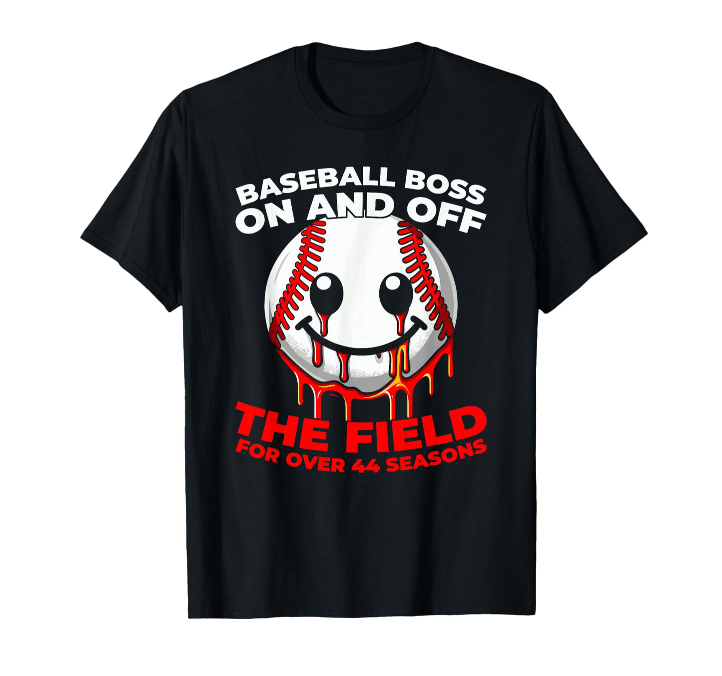 44Th Birthday Team Sport Baseballer T-Shirt - Novelty Apparel for Adults - T-Shirt, Sweatshirt, Hoodie