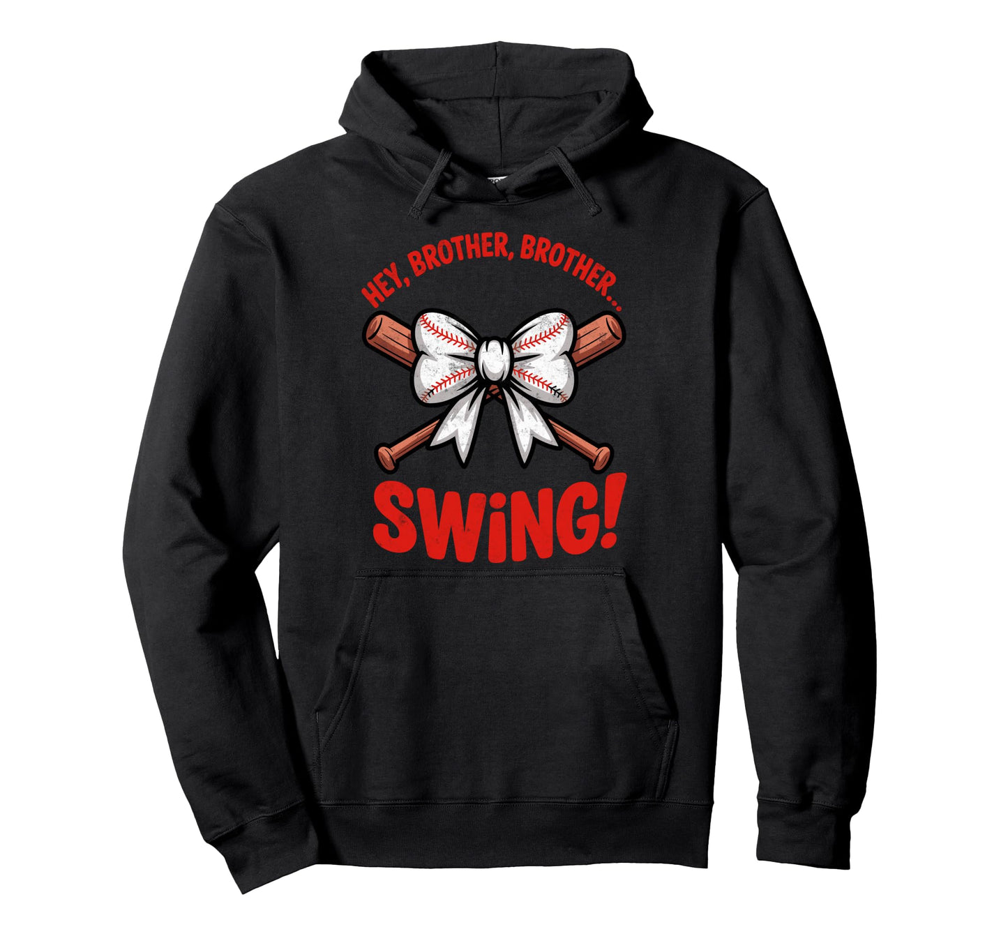 Hey Brother Brother Swing Funny Hoodie - Novelty Apparel Men Women - T-Shirt, Sweatshirt, Hoodie