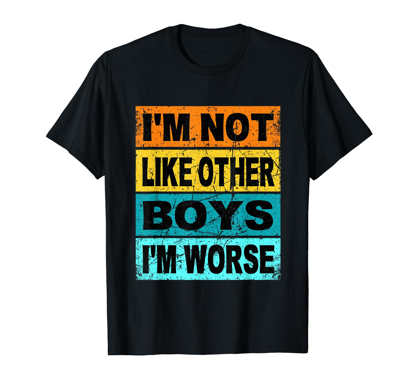 Im Not Like Other Im Worse Y2K Aesthetic T-Shirt - Custom Art Print Unisex - T-Shirt, Sweatshirt, Hoodie